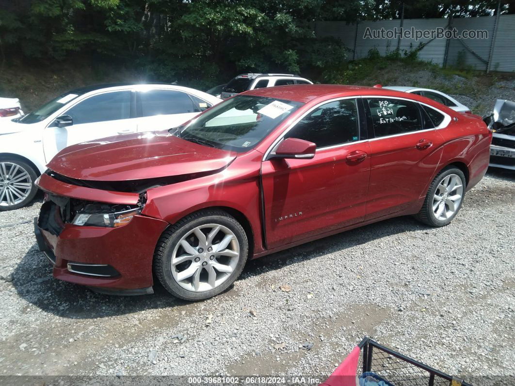 2014 Chevrolet Impala 2lt Red vin: 2G1125S30E9313106