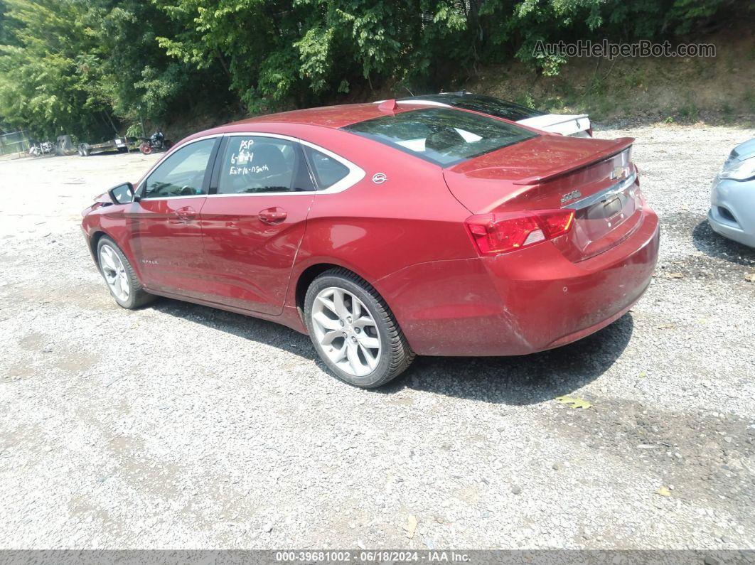 2014 Chevrolet Impala 2lt Red vin: 2G1125S30E9313106