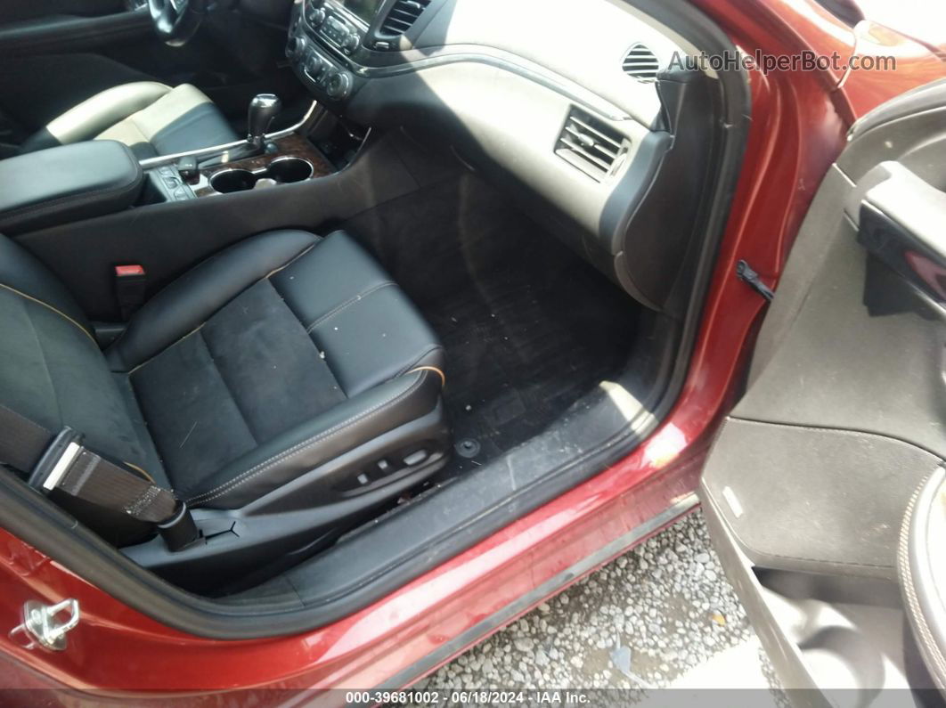 2014 Chevrolet Impala 2lt Red vin: 2G1125S30E9313106