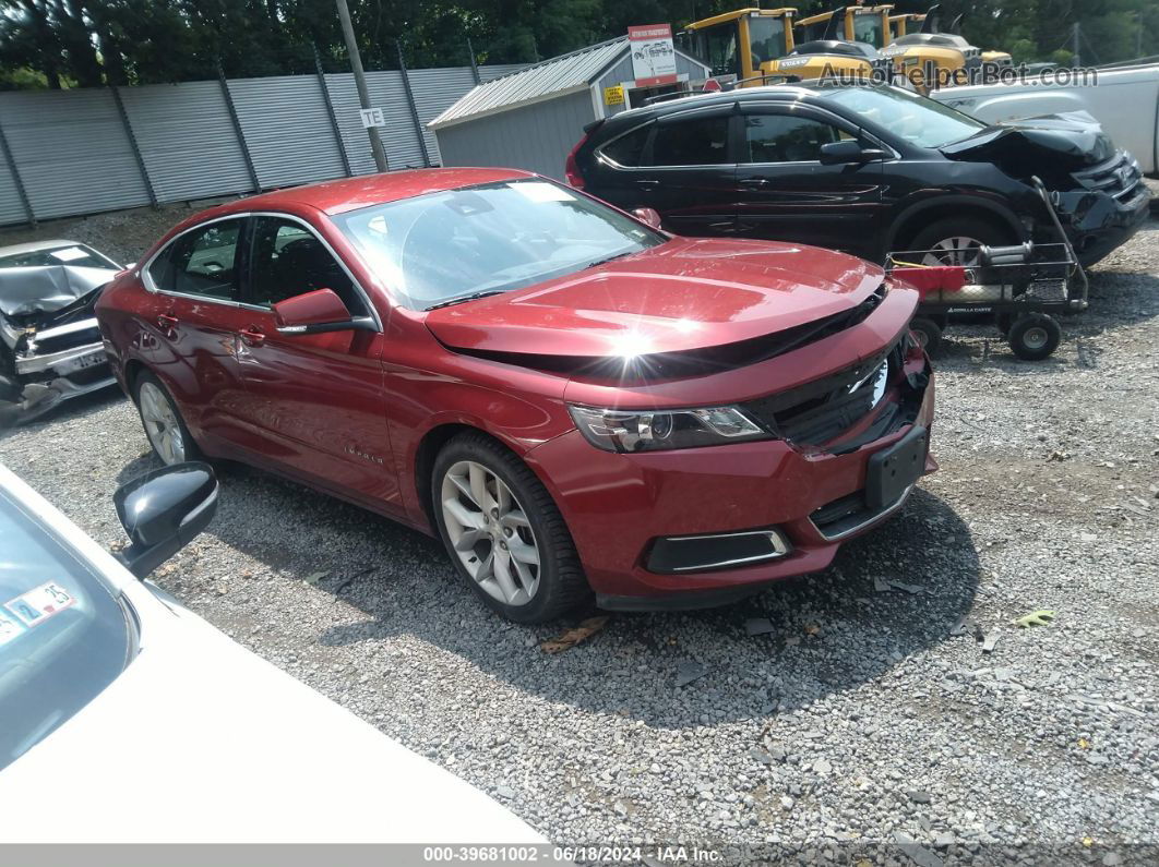 2014 Chevrolet Impala 2lt Red vin: 2G1125S30E9313106