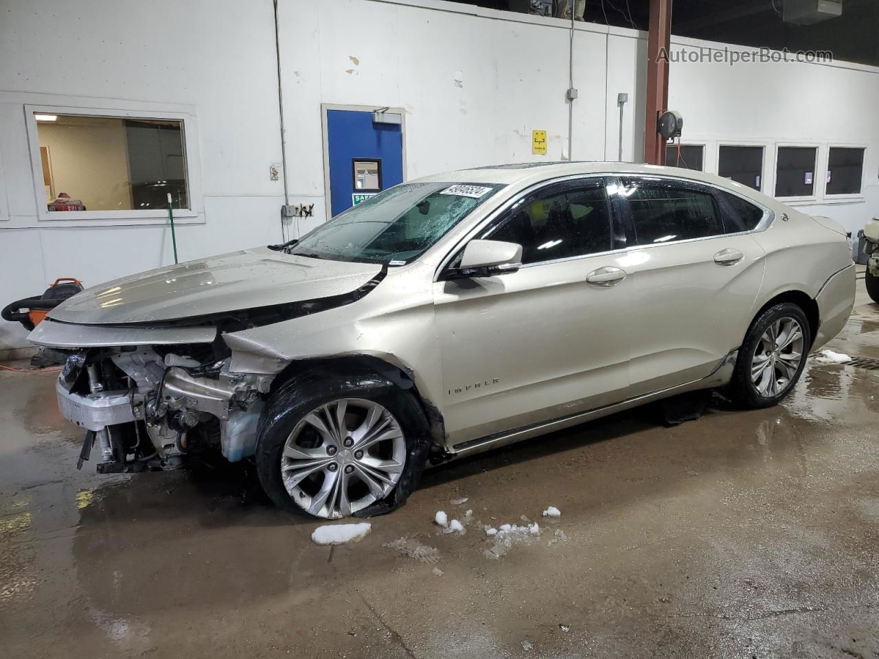 2014 Chevrolet Impala Lt Tan vin: 2G1125S31E9266684