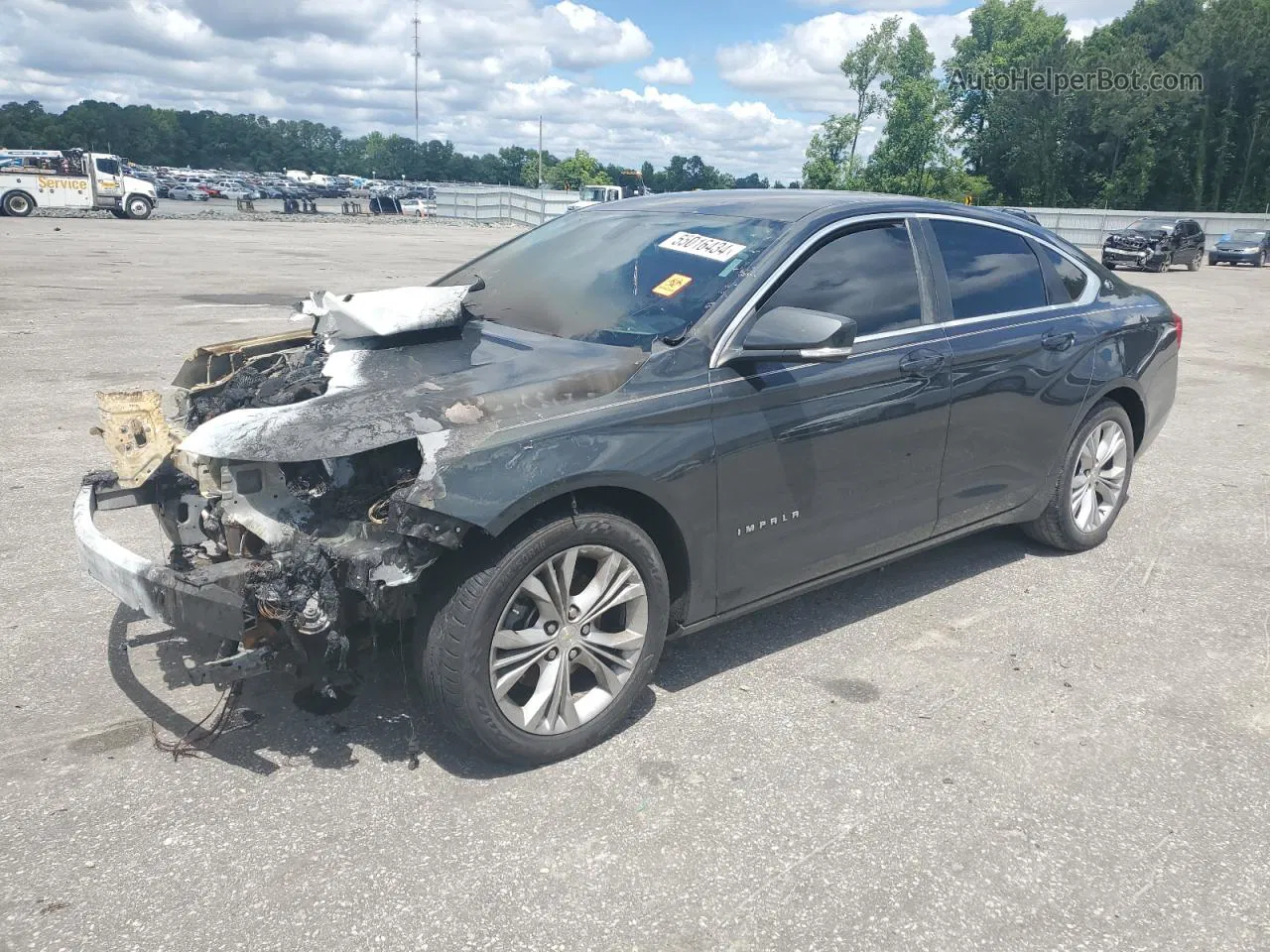 2014 Chevrolet Impala Lt Gray vin: 2G1125S32E9168652