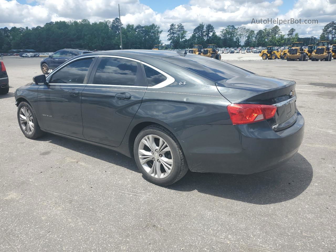 2014 Chevrolet Impala Lt Gray vin: 2G1125S32E9168652