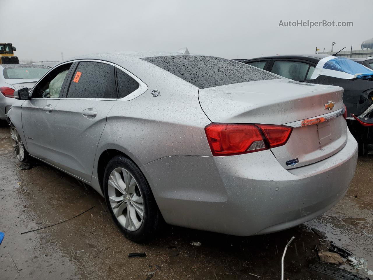 2014 Chevrolet Impala Lt Silver vin: 2G1125S32E9193650