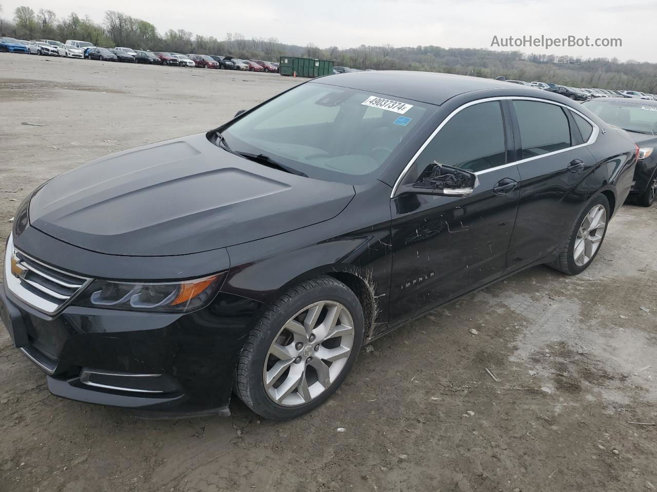 2014 Chevrolet Impala Lt Black vin: 2G1125S32E9220751