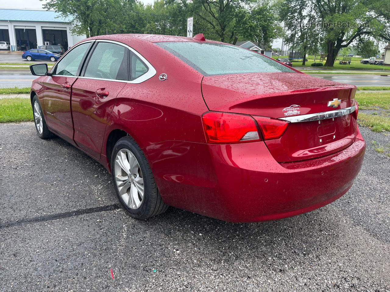 2014 Chevrolet Impala Lt Burgundy vin: 2G1125S32E9283686