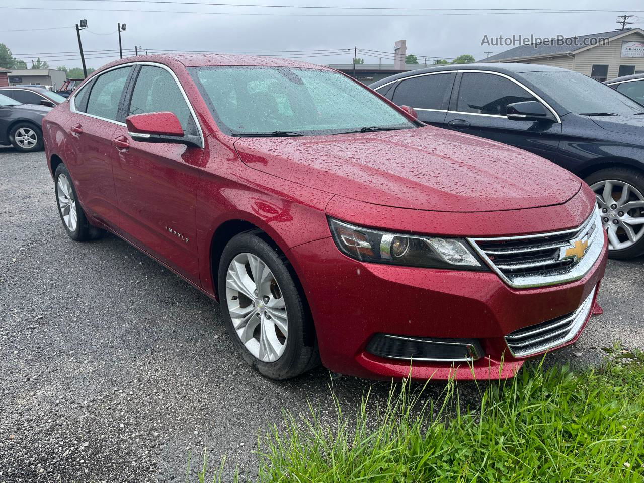 2014 Chevrolet Impala Lt Burgundy vin: 2G1125S32E9283686