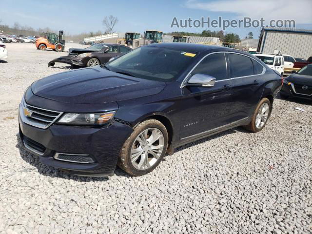 2014 Chevrolet Impala Lt Blue vin: 2G1125S34E9104810