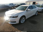 2014 Chevrolet Impala Lt White vin: 2G1125S34E9141503