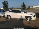 2014 Chevrolet Impala Lt White vin: 2G1125S34E9141503