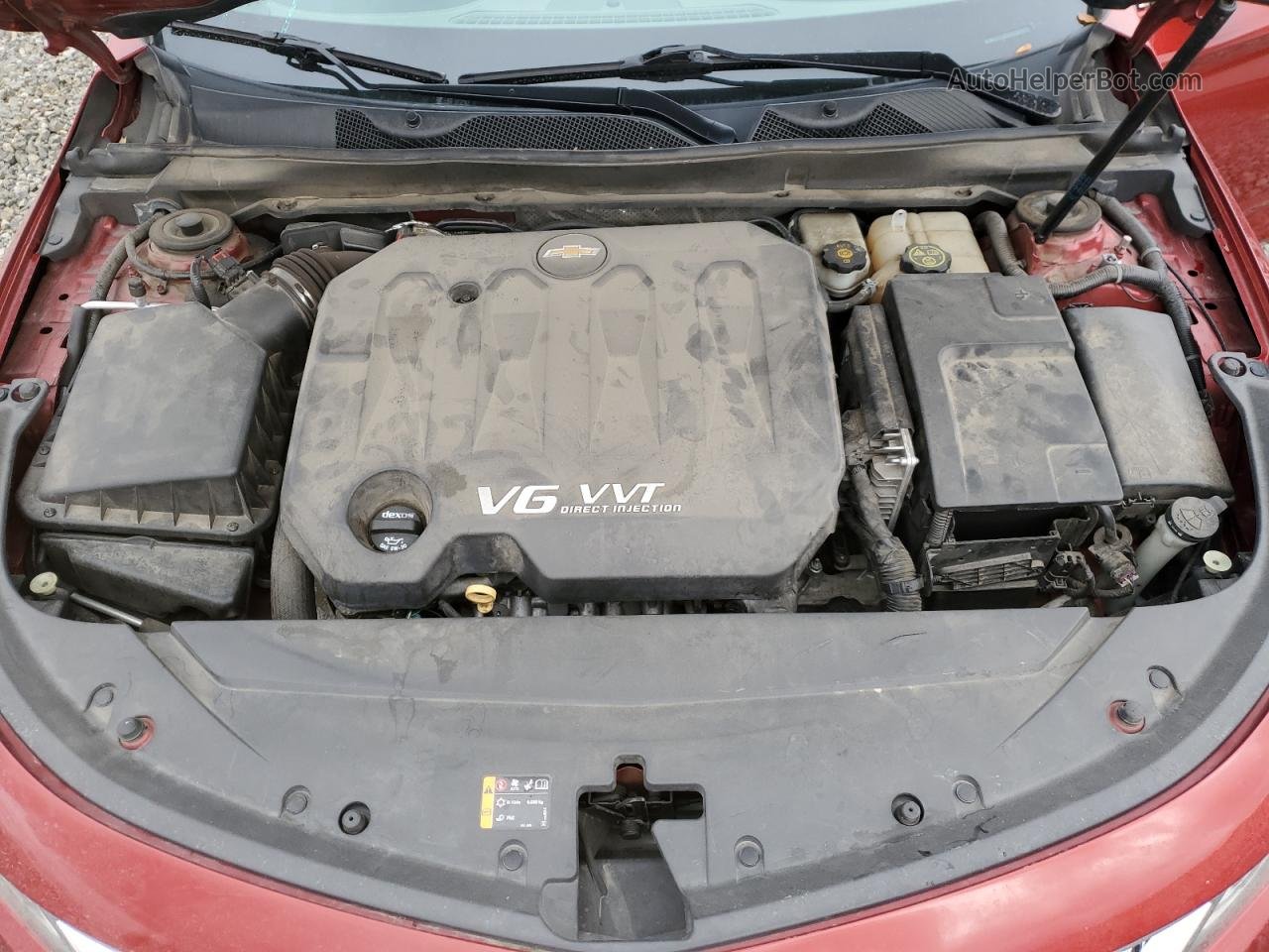 2014 Chevrolet Impala Lt Red vin: 2G1125S35E9148234