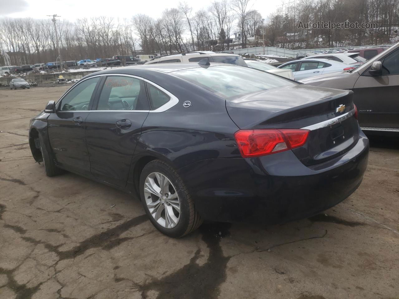 2014 Chevrolet Impala Lt Black vin: 2G1125S35E9182819