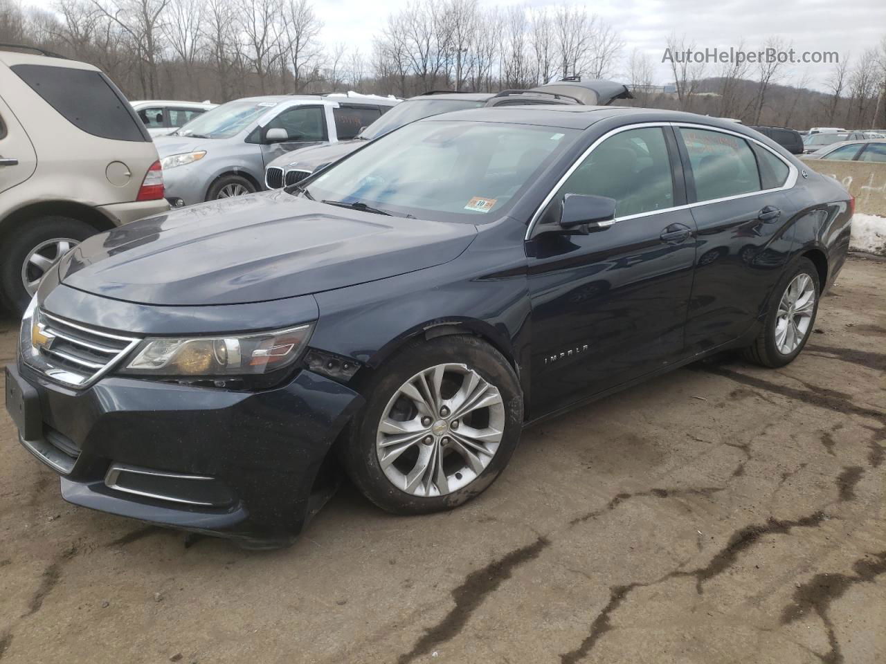 2014 Chevrolet Impala Lt Black vin: 2G1125S35E9182819