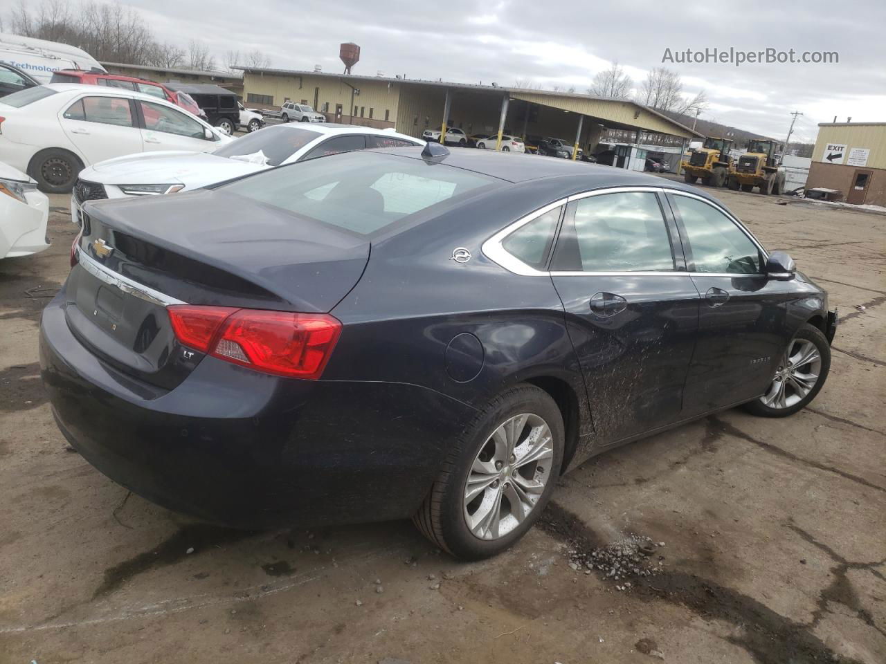 2014 Chevrolet Impala Lt Black vin: 2G1125S35E9182819