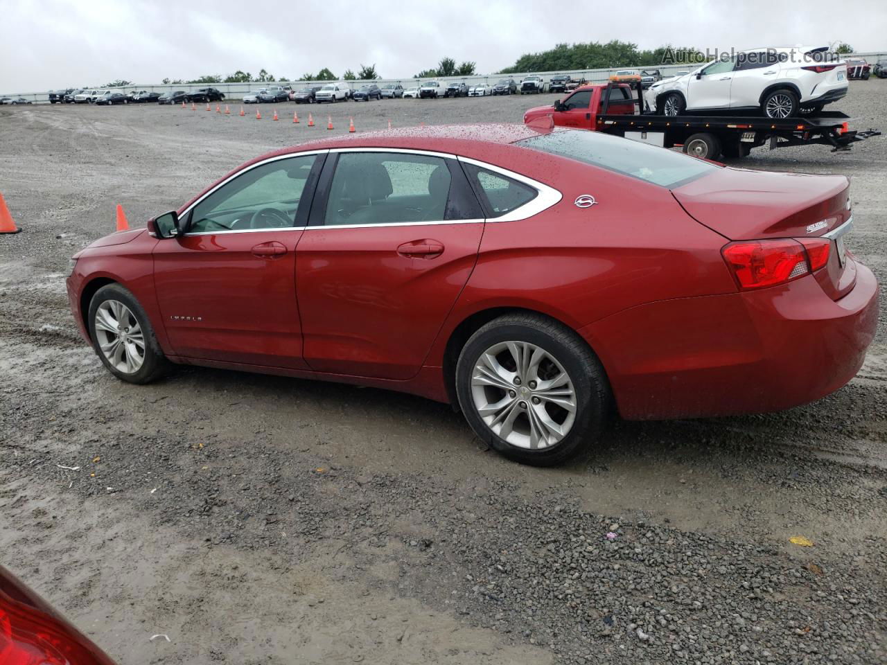 2014 Chevrolet Impala Lt Red vin: 2G1125S35E9200817