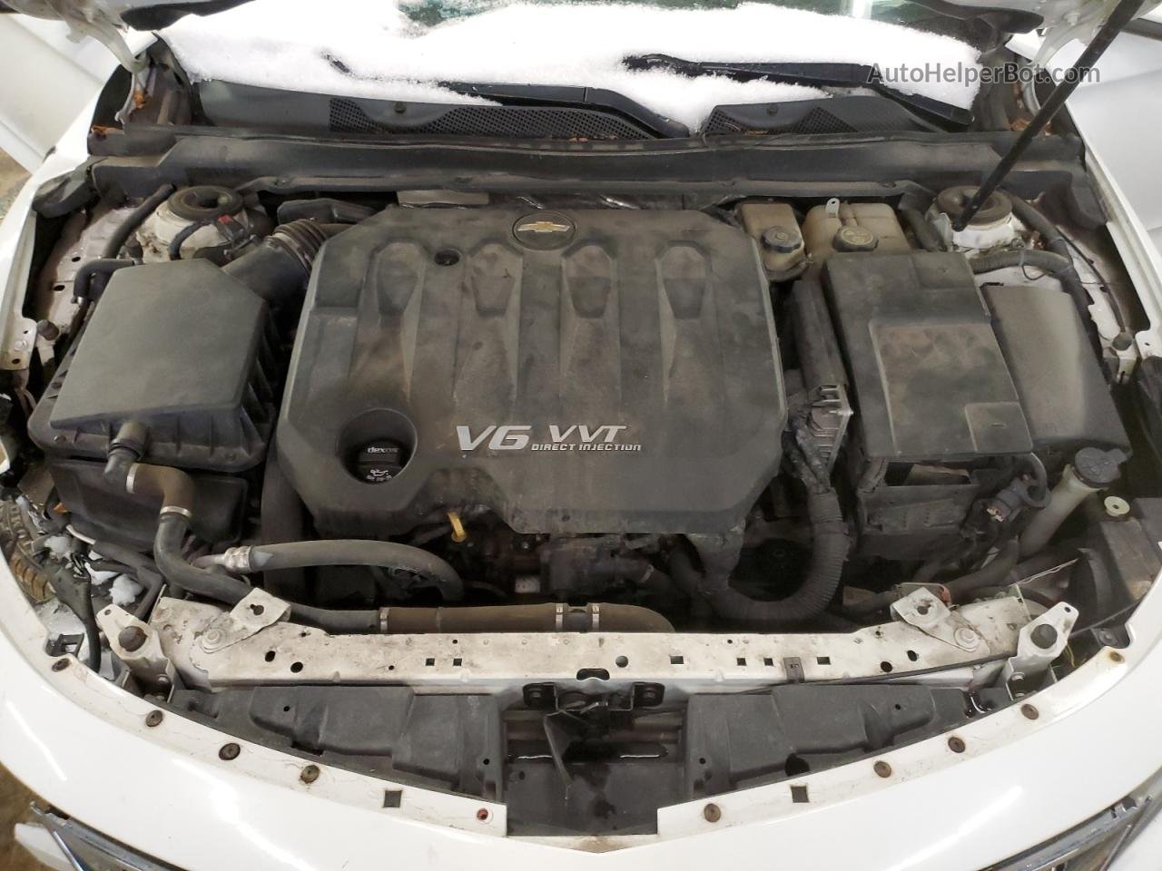 2014 Chevrolet Impala Lt White vin: 2G1125S35E9223594