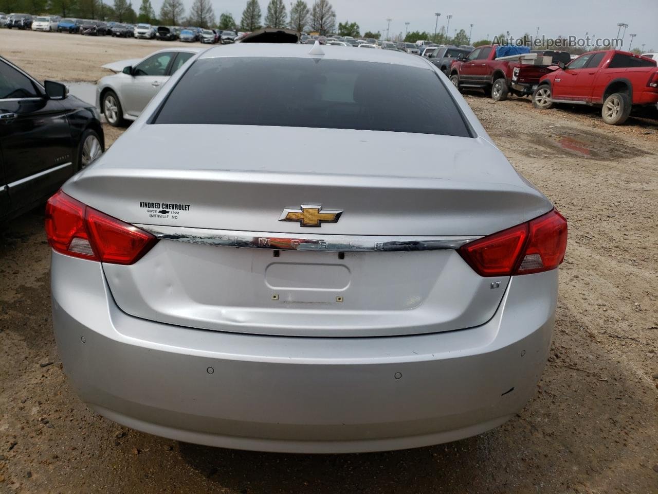 2014 Chevrolet Impala Lt Silver vin: 2G1125S35E9248429
