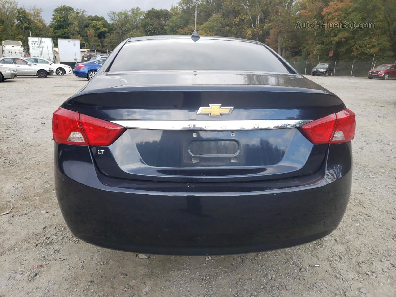 2014 Chevrolet Impala Lt Blue vin: 2G1125S35E9291376