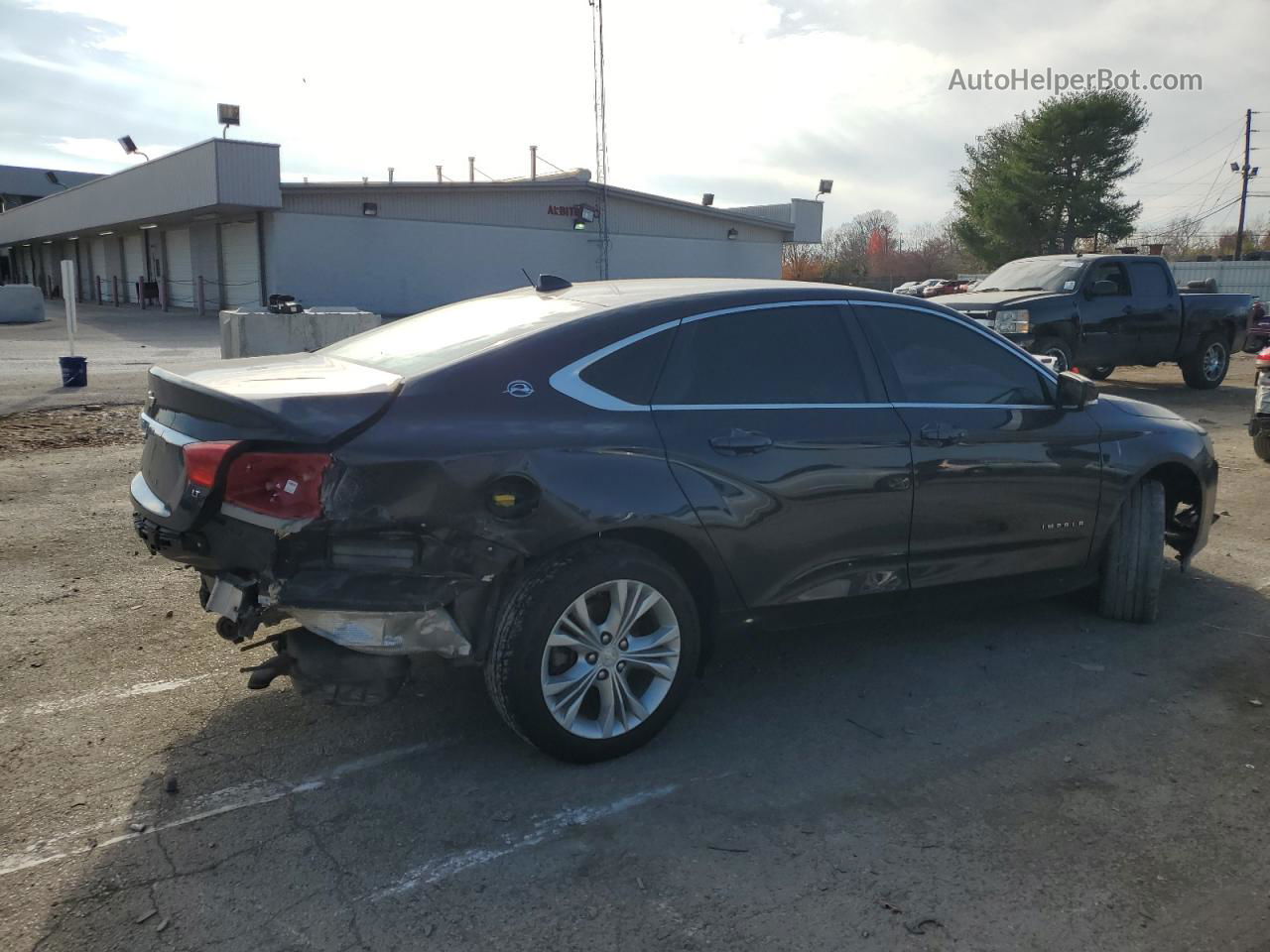 2014 Chevrolet Impala Lt Blue vin: 2G1125S36E9122189