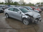 2014 Chevrolet Impala Lt Silver vin: 2G1125S36E9134617