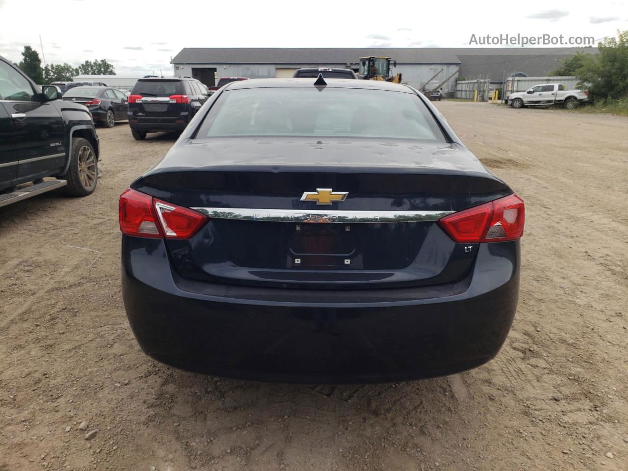 2014 Chevrolet Impala Lt Синий vin: 2G1125S36E9143673