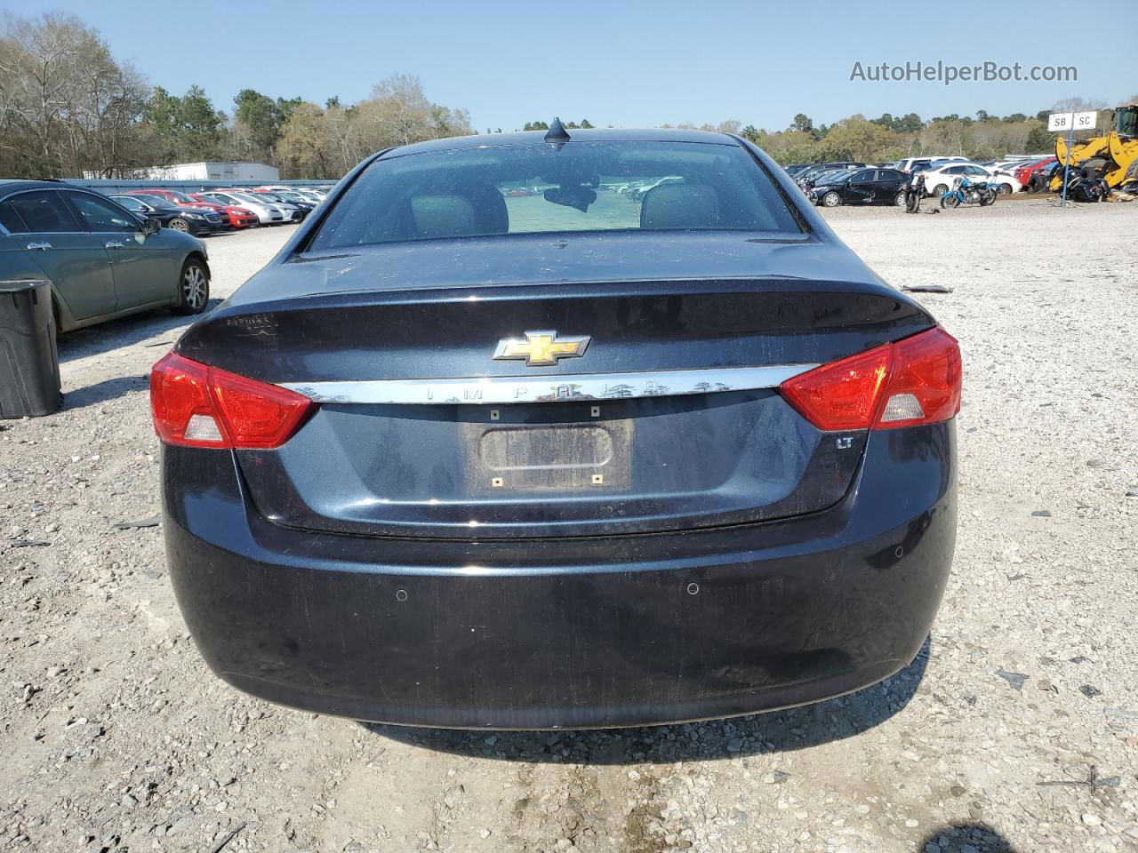 2014 Chevrolet Impala Lt Blue vin: 2G1125S37E9100878