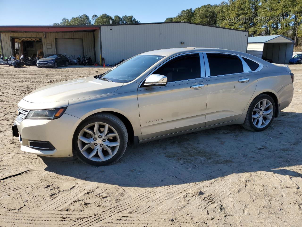 2014 Chevrolet Impala Lt Beige vin: 2G1125S37E9163186