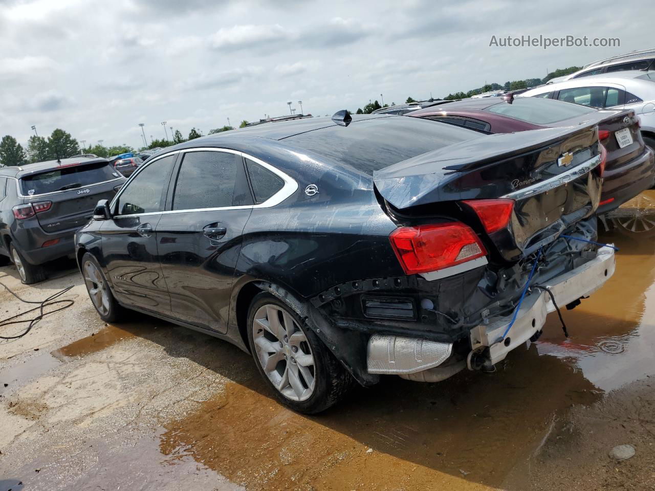 2014 Chevrolet Impala Lt Blue vin: 2G1125S37E9214055