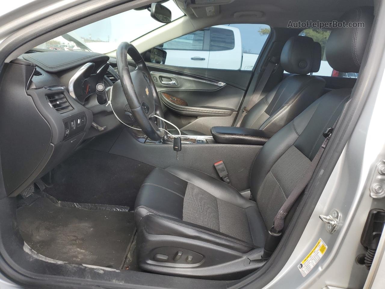 2014 Chevrolet Impala Lt Silver vin: 2G1125S37E9229347