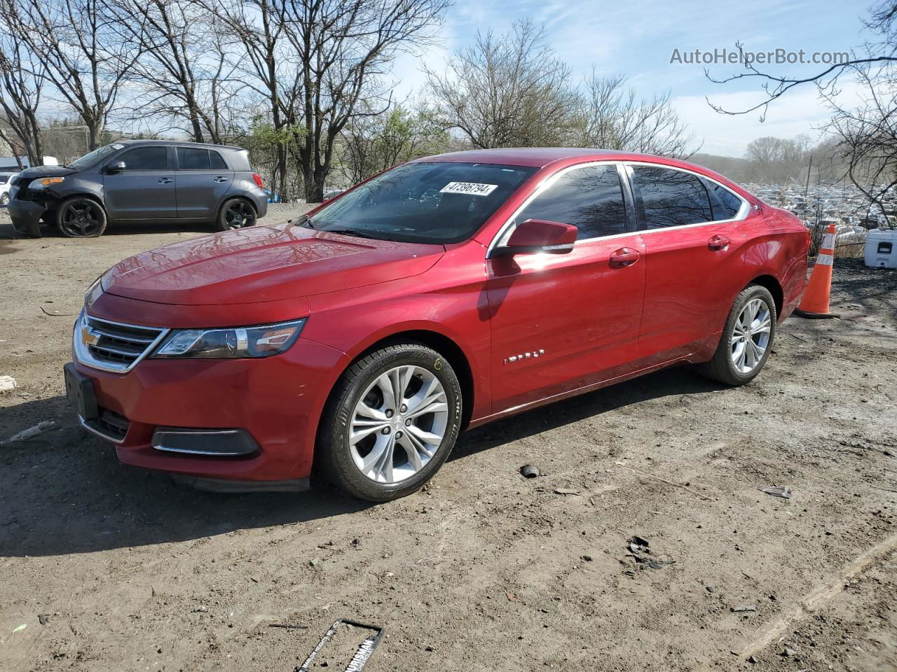 2014 Chevrolet Impala Lt Красный vin: 2G1125S38E9106950