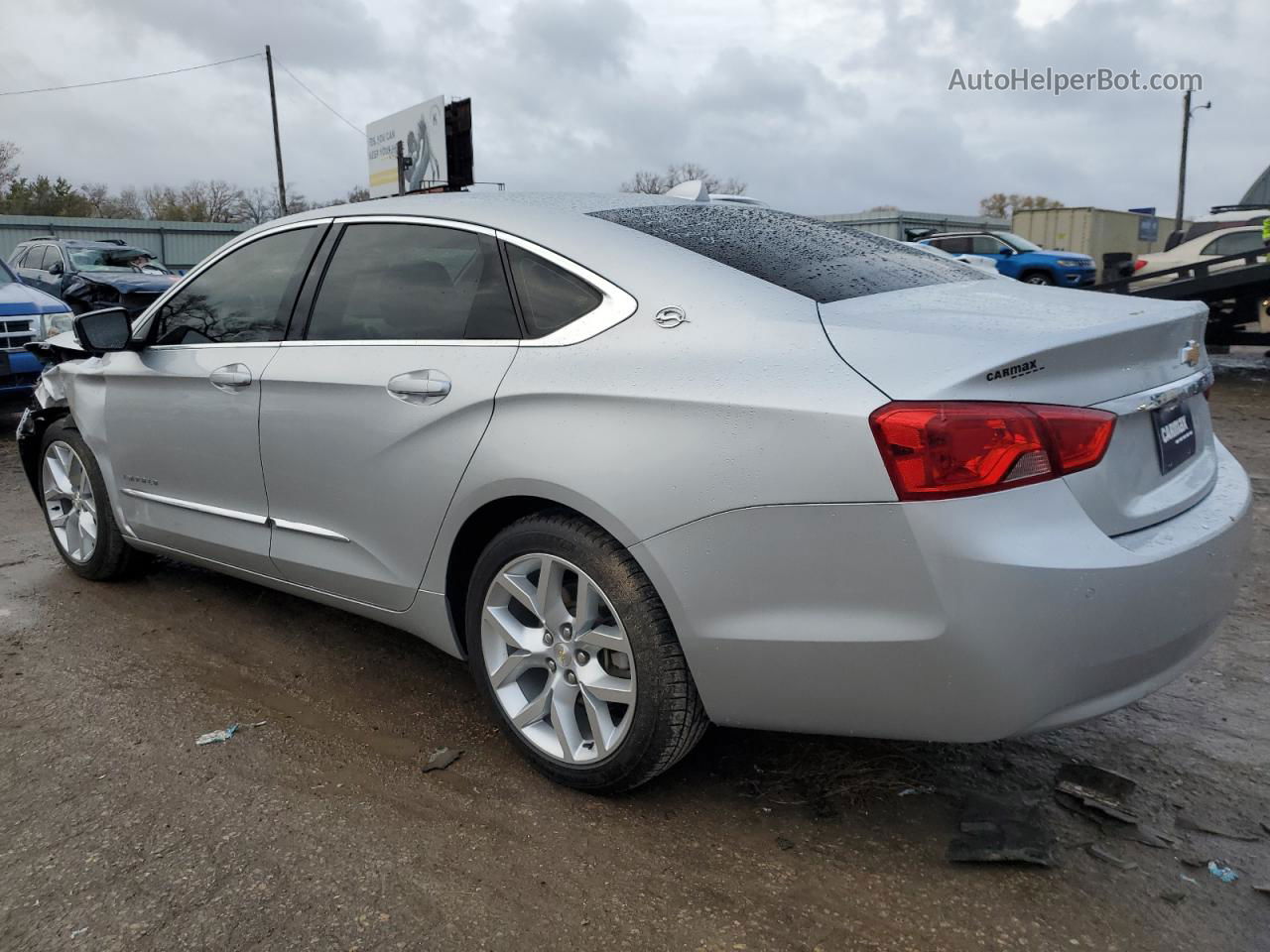 2014 Chevrolet Impala Lt Silver vin: 2G1125S38E9108181