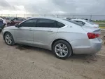 2014 Chevrolet Impala Lt Silver vin: 2G1125S38E9127832