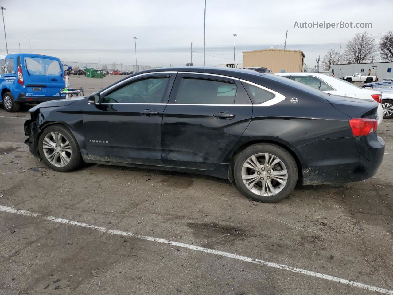 2014 Chevrolet Impala Lt Black vin: 2G1125S38E9297849