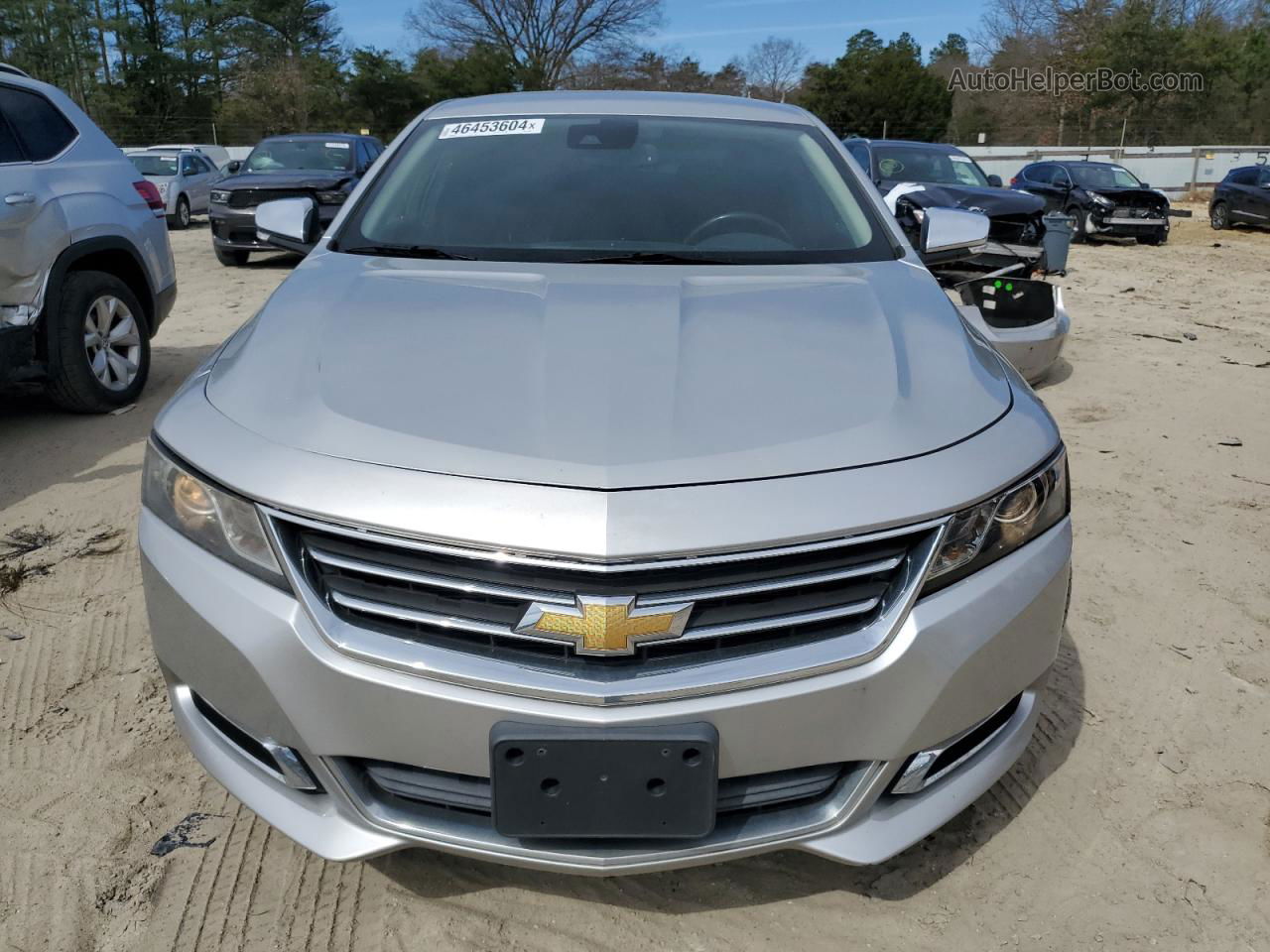 2014 Chevrolet Impala Lt Silver vin: 2G1125S39E9118668