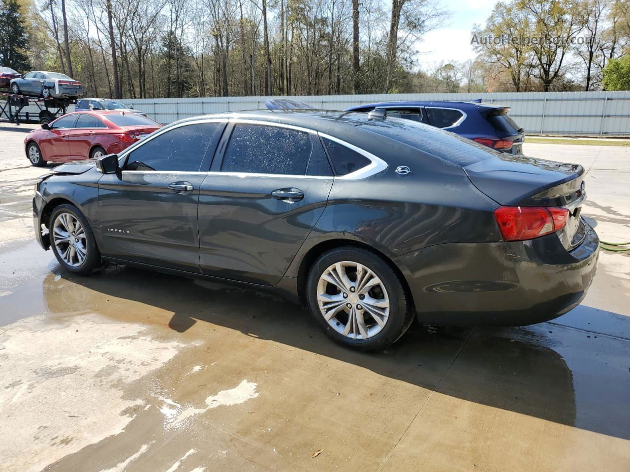 2014 Chevrolet Impala Lt Charcoal vin: 2G1125S3XE9123474