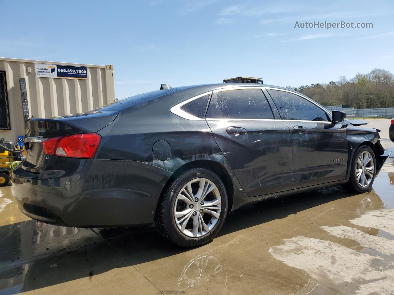 2014 Chevrolet Impala Lt Charcoal vin: 2G1125S3XE9123474