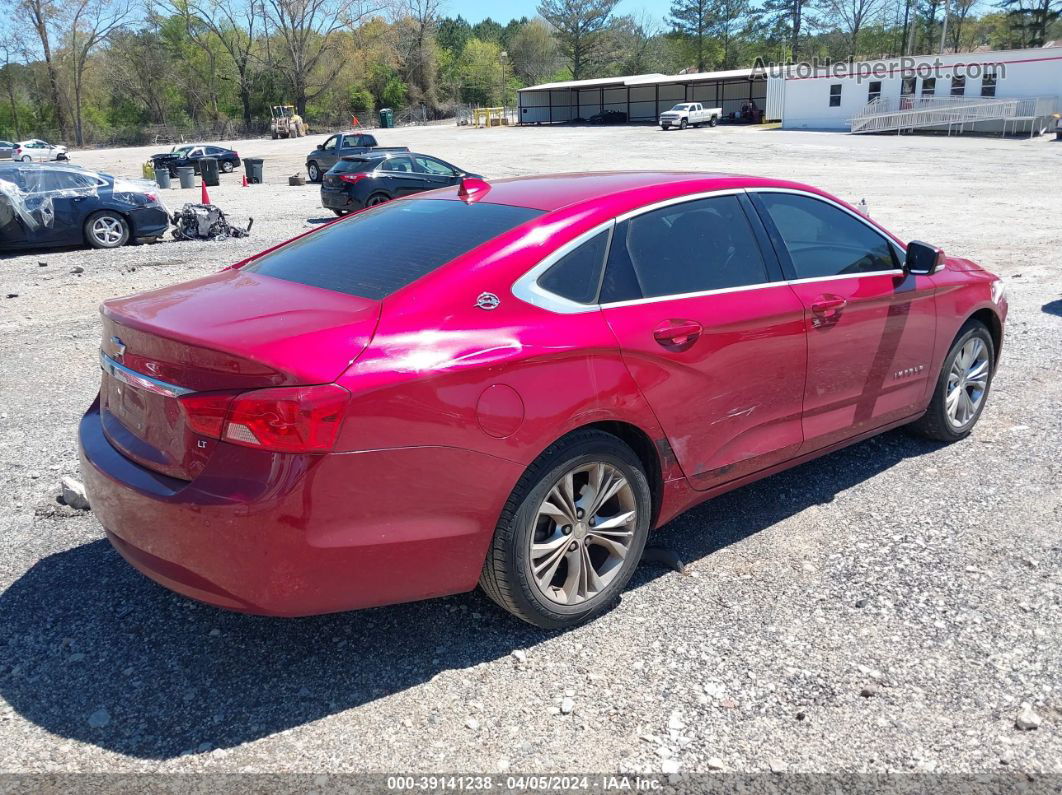 2014 Chevrolet Impala 2lt Red vin: 2G1125S3XE9166292