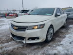 2014 Chevrolet Impala 2lt White vin: 2G1125S3XE9190527