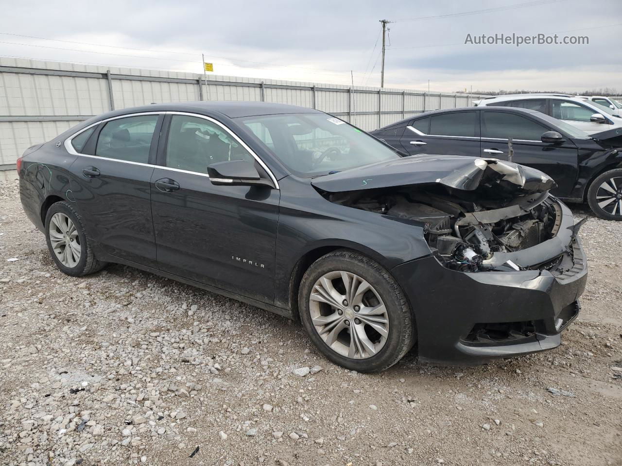 2014 Chevrolet Impala Lt Black vin: 2G1125S3XE9199079