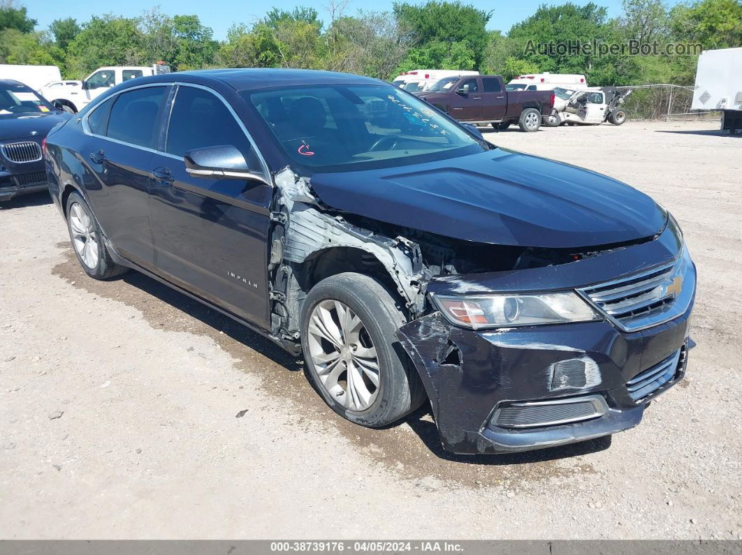 2014 Chevrolet Impala 2lt Blue vin: 2G1125S3XE9222229