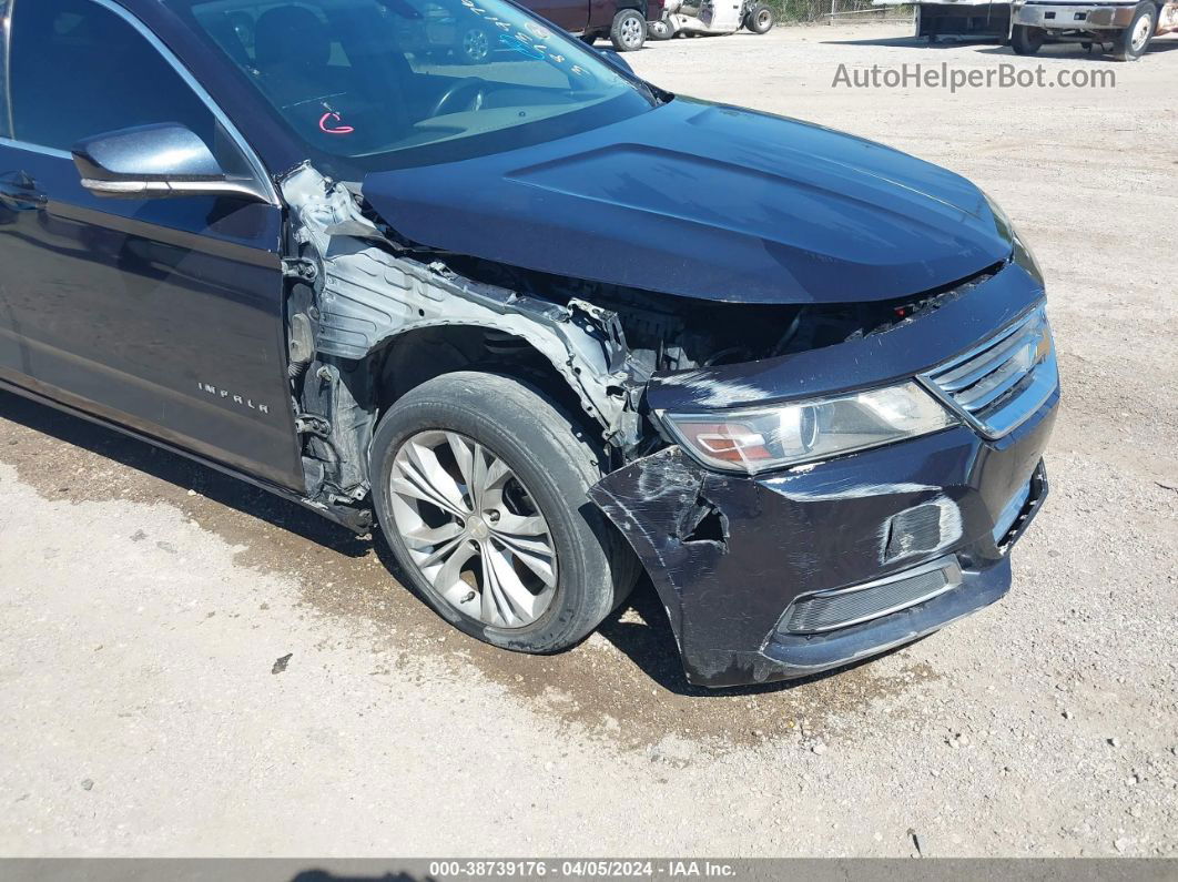 2014 Chevrolet Impala 2lt Blue vin: 2G1125S3XE9222229