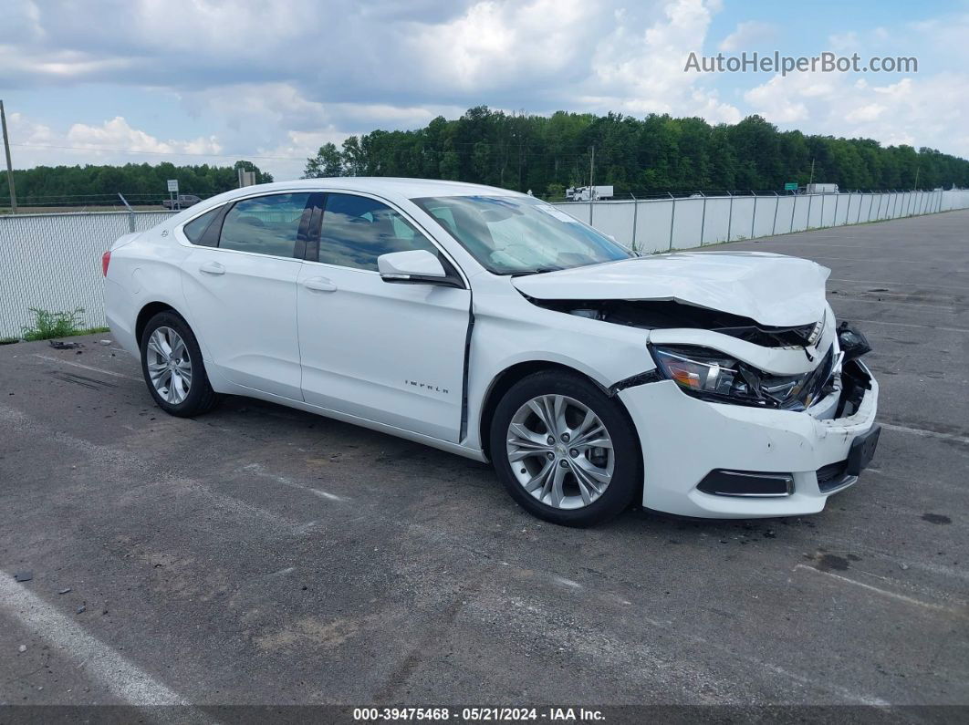 2014 Chevrolet Impala 2lt White vin: 2G1125S3XE9284021