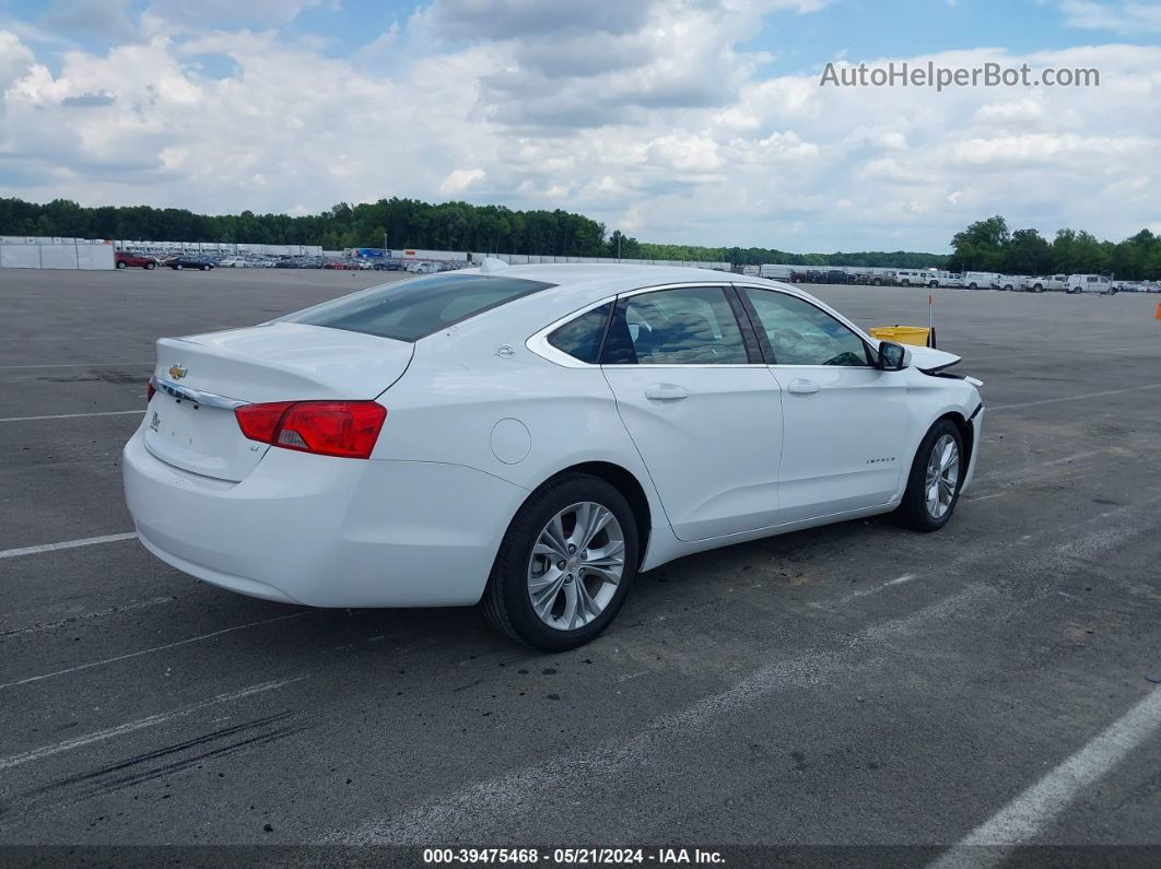 2014 Chevrolet Impala 2lt White vin: 2G1125S3XE9284021