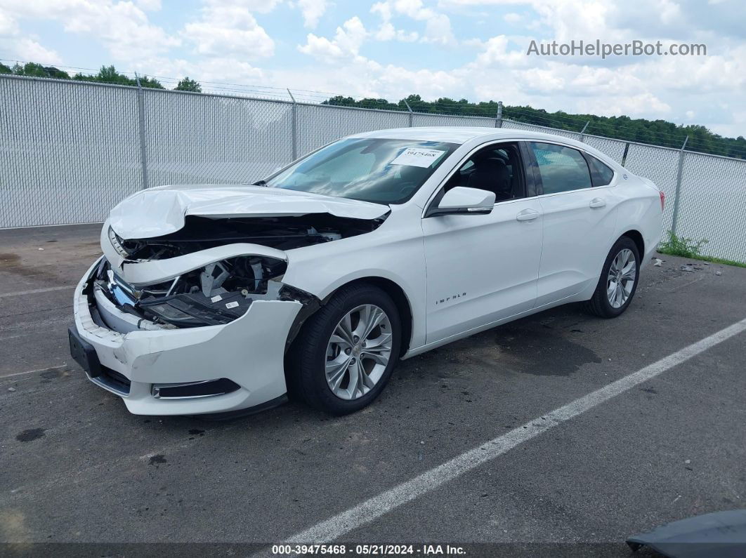 2014 Chevrolet Impala 2lt White vin: 2G1125S3XE9284021