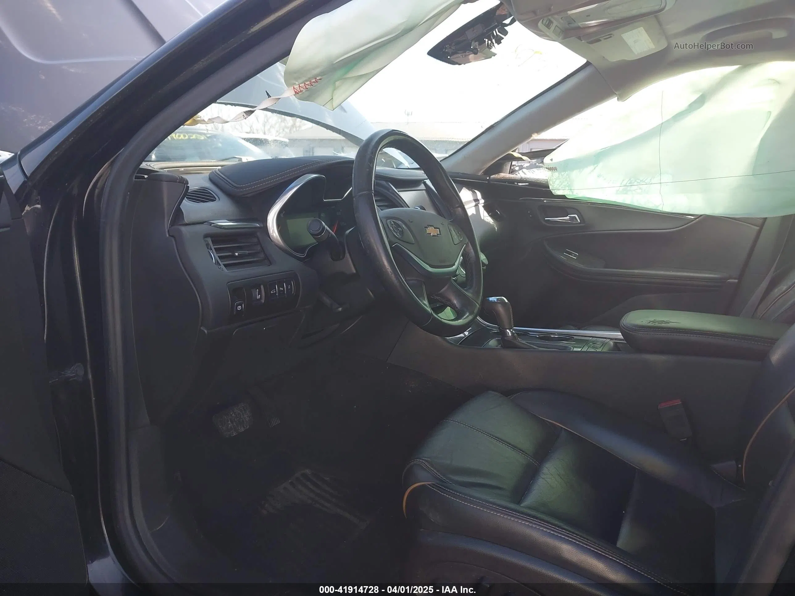 2017 Chevrolet Impala 2lz Black vin: 2G1145S30H9121781