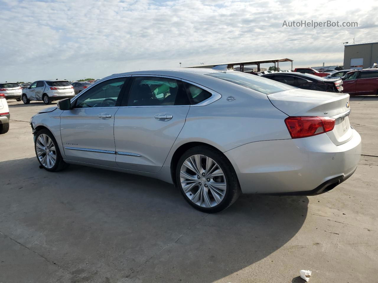 2017 Chevrolet Impala Premier Silver vin: 2G1145S30H9122493