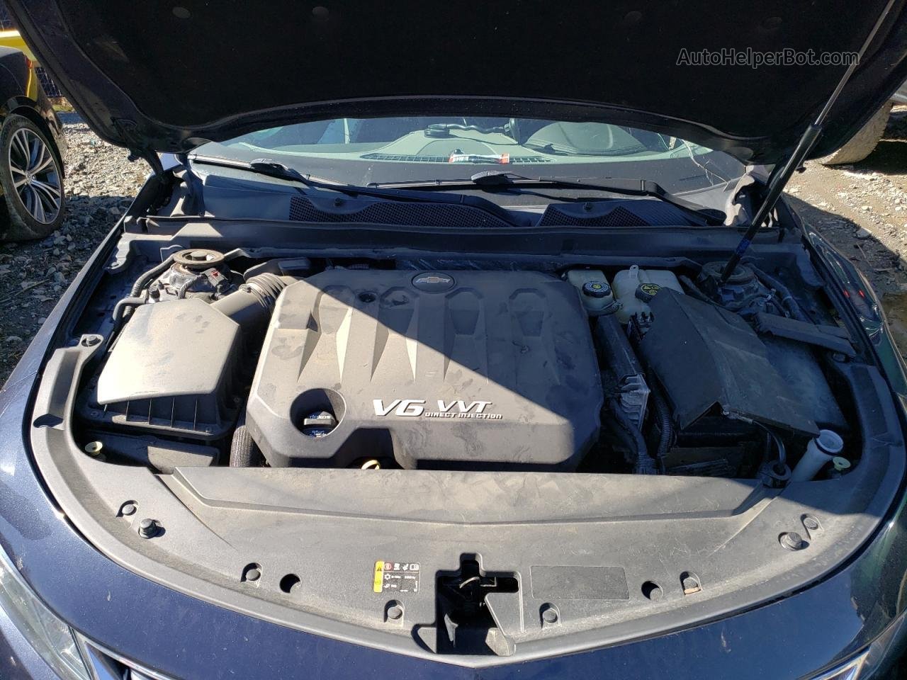2017 Chevrolet Impala Premier Синий vin: 2G1145S30H9125832