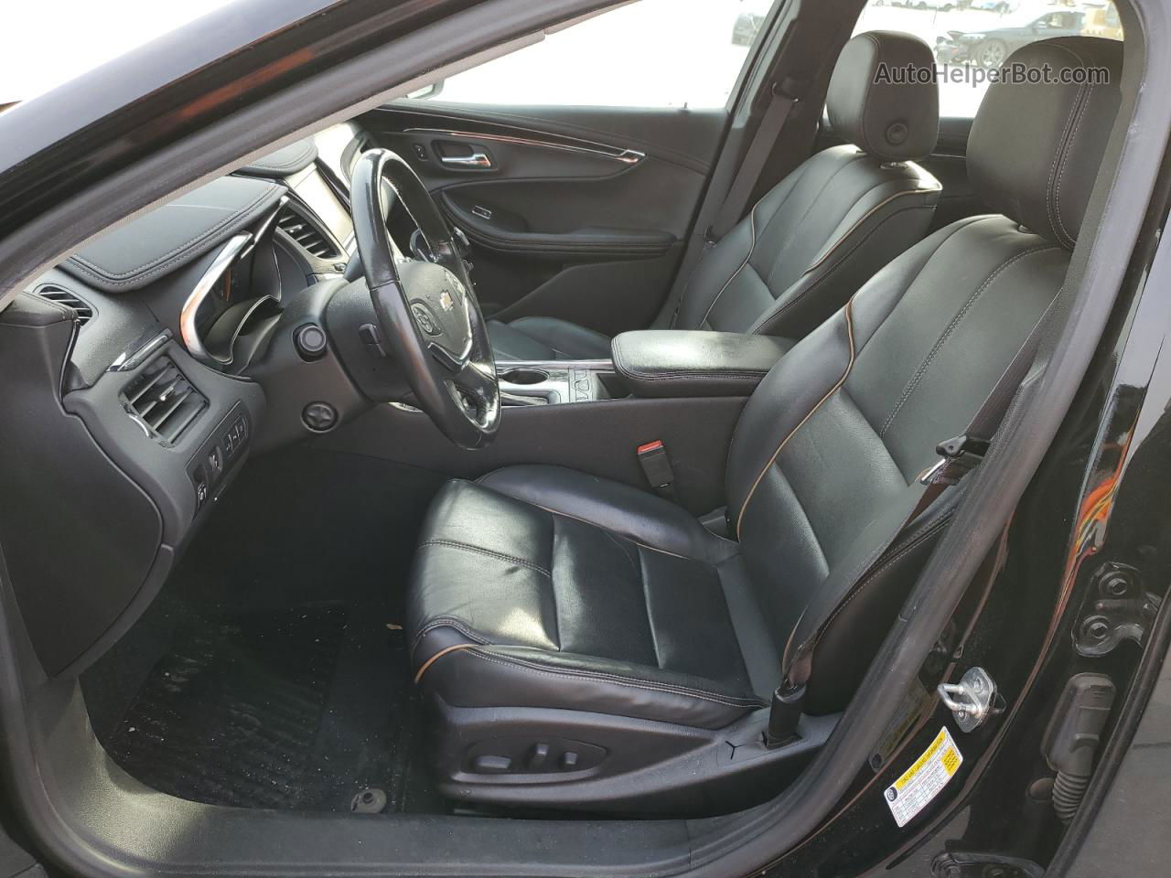 2017 Chevrolet Impala Premier Black vin: 2G1145S30H9126947