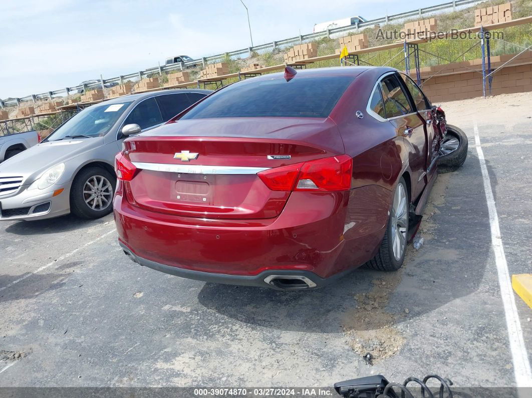 2017 Chevrolet Impala 2lz Red vin: 2G1145S30H9128911