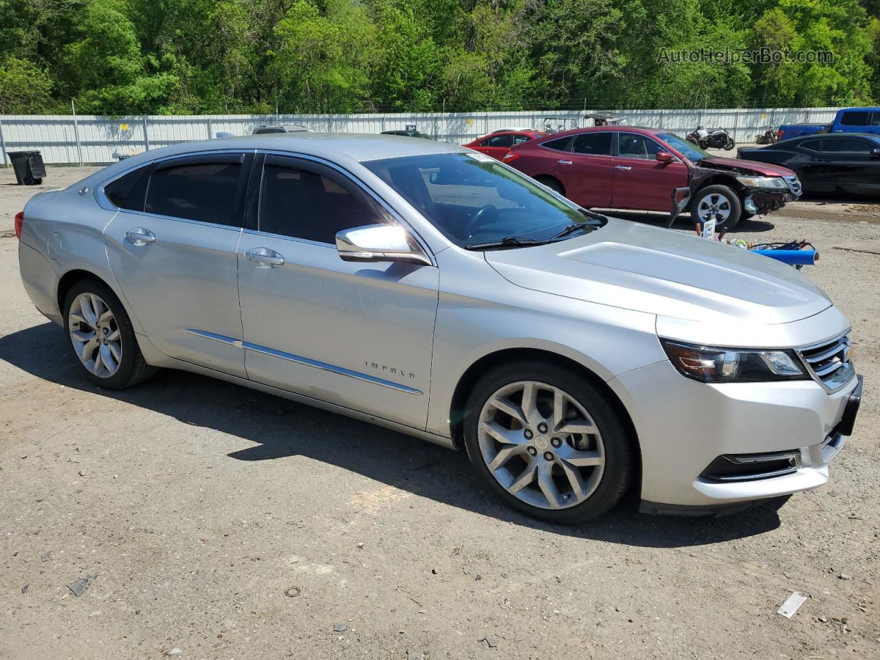 2017 Chevrolet Impala Premier Silver vin: 2G1145S30H9159284